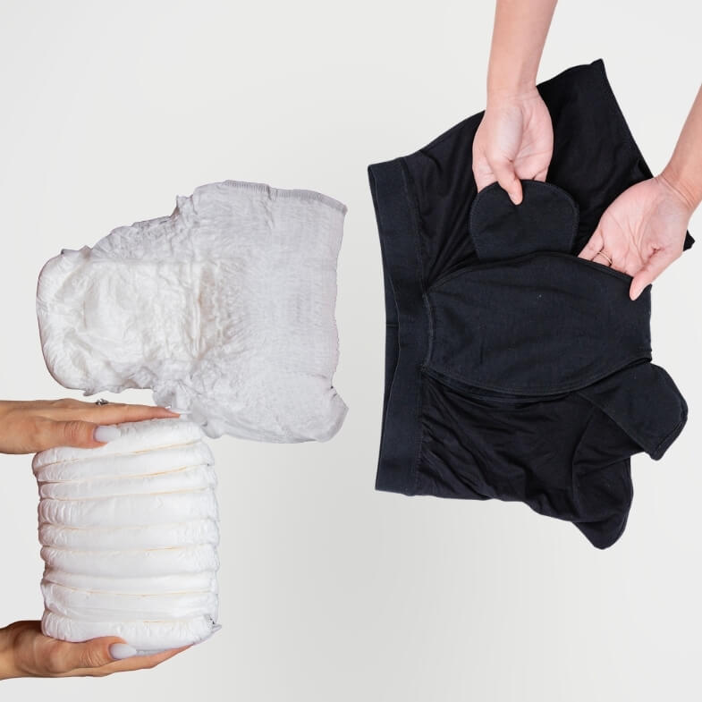 What's the Difference Between Incontinence Pads, Pull-Ups and Reusable Underwear? 5 Questions to Ask Before You Buy in Australia