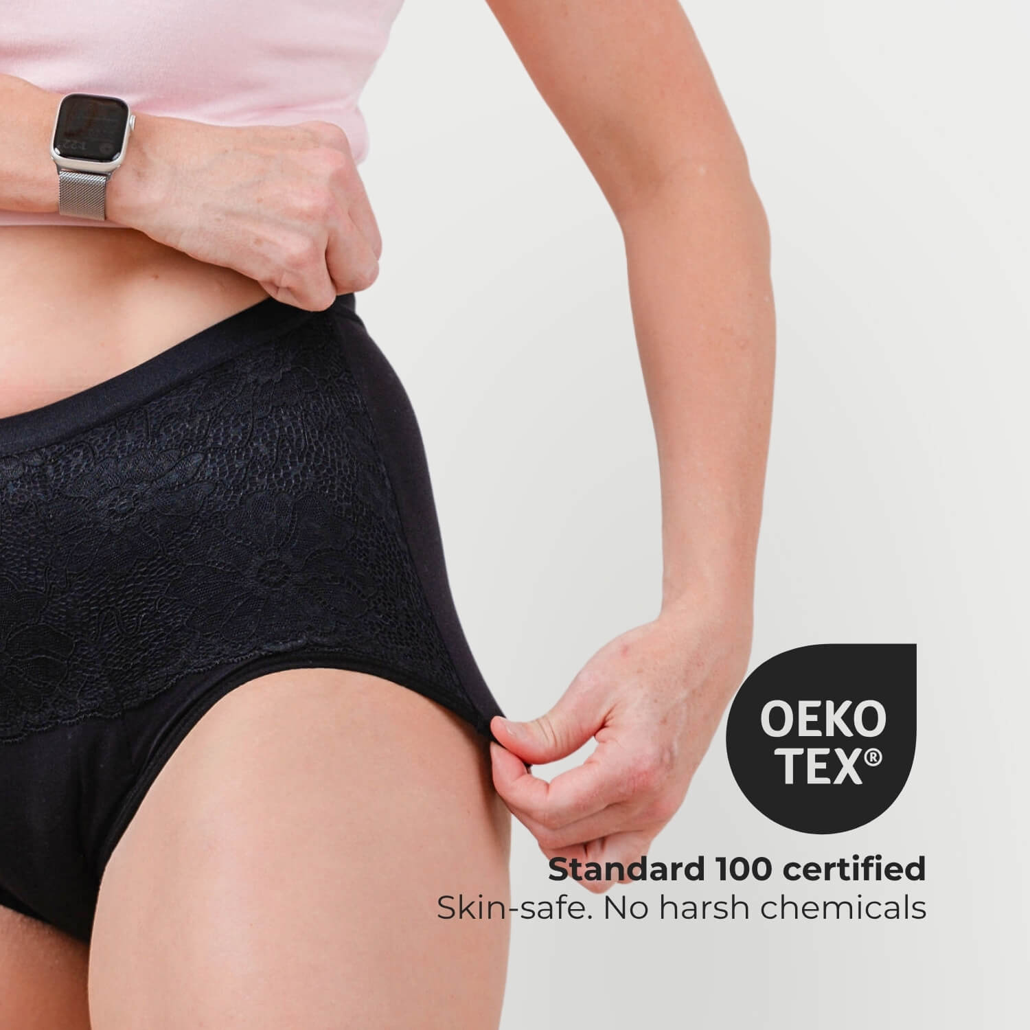 Women's leakproof briefs designed for real bodies - all ages and sizes